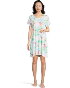 Tommy Bahama Short Sleeve Short Knit Sleep Dress | Sleepwear -Outdoor Apparel Shop 617SjFo7FBL. AC SR736920