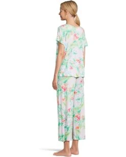 Tommy Bahama Short Sleeve Knit Crop Pj Set | Sleepwear -Outdoor Apparel Shop 61COIuWLOgL. AC SR736920