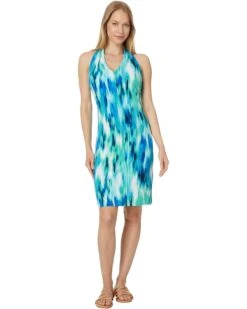 Tommy Bahama Sandy Ikat Shimmer Short Dress | Dresses