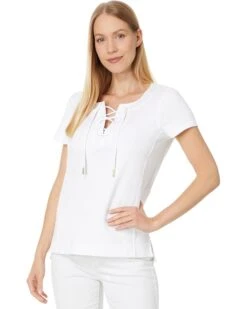 Tommy Bahama Sunray Cove Lace Up Top | Shirts & Tops