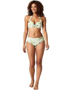 Tommy Bahama Paradise Fronds Underwire Halter Bra | Swimwear