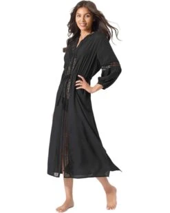 Tommy Bahama Sunlace Long Open Front Duster | Swimwear