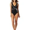 Tommy Bahama Island Cays Cabana Wrap One-Piece | Swimwear