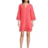 Tommy Bahama Sunset Harbor Long Sleeve Dress | Dresses