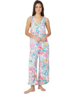 Tommy Bahama Sleeveless Cropped PJ Set | Sleepwear