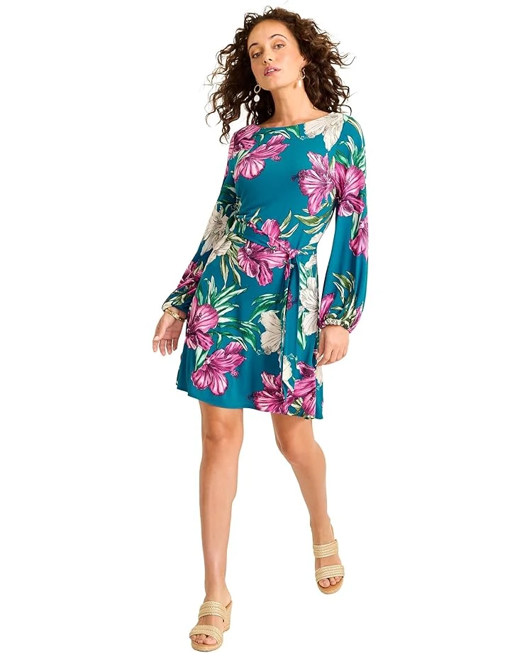 Tommy Bahama Villa Garden Long Sleeve Short Dress | Dresses 4 Tommy Bahama Villa Garden Long Sleeve Short Dress | Dresses - Image 4