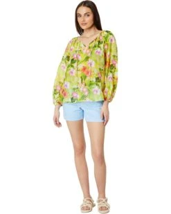Tommy Bahama Happy Hour Flwr LS Peasant Top | Shirts & Tops -Outdoor Apparel Shop 712ZWJo2DWL. AC SR736920
