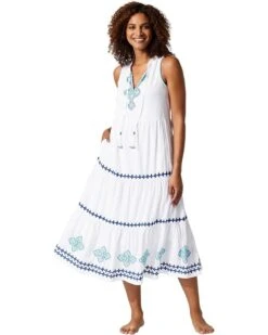 Tommy Bahama Shell Beach Tiered Maxi | Dresses