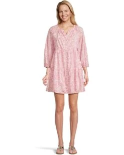 Tommy Bahama Prima Petals 3/4 Sleeve Dress | Dresses