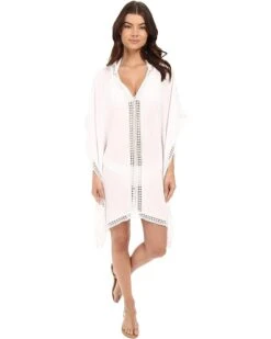 Tommy Bahama Lace Tunic W/Lace Inset & Edge Cover-up | Swimwear