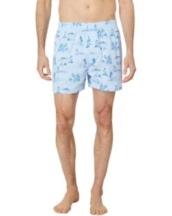 Tommy Bahama Cotton Seersucker Boxers | Underwear