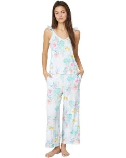 Tommy Bahama Sleeveless Cropped PJ Set | Sleepwear