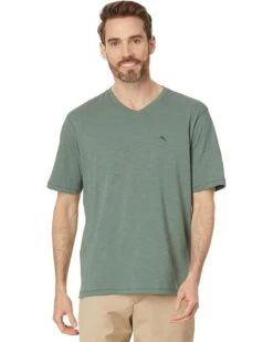 Tommy Bahama Bali Beach Vee Short Sleeve | Shirts & Tops -Outdoor Apparel Shop 71FaYB4k0YL. AC SR736920