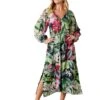 Tommy Bahama Celebration Tropical Long Sleeve Maxi | Dresses