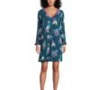 Tommy Bahama Long Sleeve Knit Sleep Dress | Sleepwear