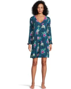 Tommy Bahama Long Sleeve Knit Sleep Dress | Sleepwear