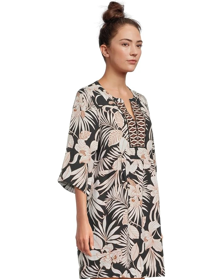 Tommy Bahama Stamped Lucia Blooms Tunic Dress | Swimwear 2 Tommy Bahama Stamped Lucia Blooms Tunic Dress | Swimwear - Image 2
