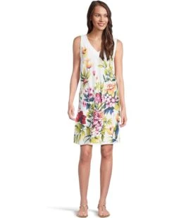 Tommy Bahama Darcy Verde Blooms Sleeveless Dress | Dresses