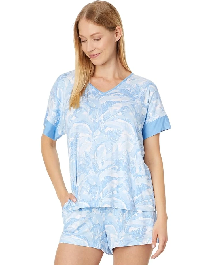 Tommy Bahama Short Sleeve Short PJ Set | Sleepwear 2 Tommy Bahama Short Sleeve Short PJ Set | Sleepwear - Image 2