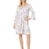 Tommy Bahama V-Neck Long Sleeve Sleepshirt | Sleepwear