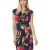 Tommy Bahama Clara Lavish Blooms Short Sleeve Dress | Dresses