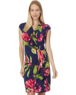 Tommy Bahama Clara Lavish Blooms Short Sleeve Dress | Dresses