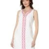 Tommy Bahama Geo Embroidered Short Dress | Dresses