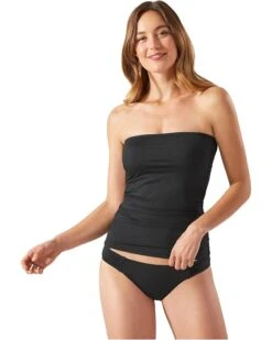 Tommy Bahama Pearl Long Shirred Bandini | Swimwear