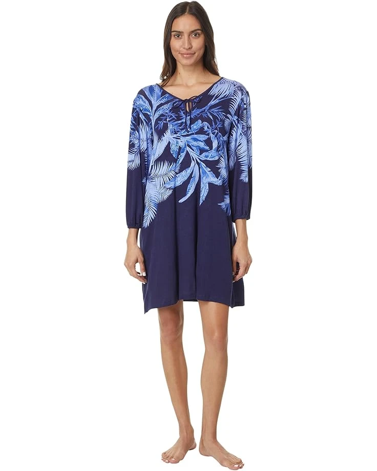 Tommy Bahama V-Neck Long Sleeve Sleepshirt | Sleepwear 4 Tommy Bahama V-Neck Long Sleeve Sleepshirt | Sleepwear - Image 4