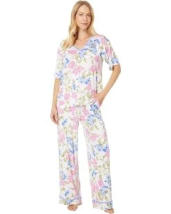 Tommy Bahama Floral Short Sleeve Pj Set | Sleepwear