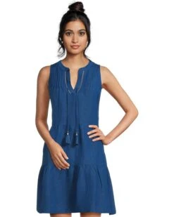 Tommy Bahama St.Lucia Sleeveless Tier Dress | Dresses