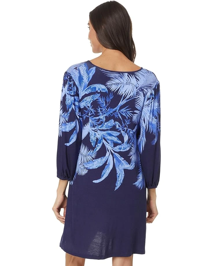 Tommy Bahama V-Neck Long Sleeve Sleepshirt | Sleepwear 2 Tommy Bahama V-Neck Long Sleeve Sleepshirt | Sleepwear - Image 2