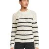 Tommy Bahama Zoe Cotton Stripe Crew | Sweaters