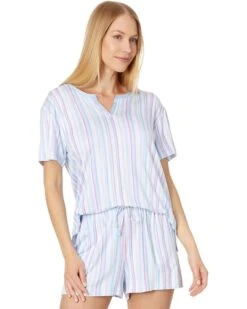 Tommy Bahama Short Sleeve Short PJ Set | Sleepwear -Outdoor Apparel Shop 71mabqGQslL. AC SR736920