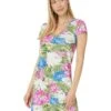 Tommy Bahama Darcy Lush Lotus V Cap Dress | Dresses