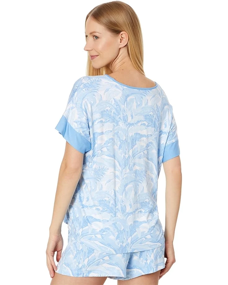 Tommy Bahama Short Sleeve Short PJ Set | Sleepwear 3 Tommy Bahama Short Sleeve Short PJ Set | Sleepwear - Image 3