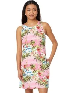 Tommy Bahama Isla Palmetta Sleeveless Shift Dress | Dresses