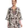 Tommy Bahama Stamped Lucia Blooms Tunic Dress | Swimwear