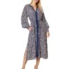 Tommy Bahama Safari Spots Long Sleeve Midi Dress | Dresses