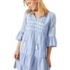 Tommy Bahama Just Beachy Stripe Tier Dress | Dresses