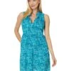 Tommy Bahama Petit Palma SL Short Dress | Dresses