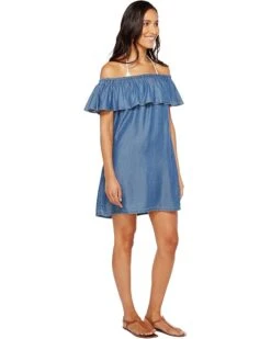 Tommy Bahama Chambray Off the Shoulder Dress Cover-Up | Swimwear -Outdoor Apparel Shop 81TXrplvz L. AC SR736920