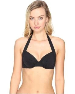 Tommy Bahama Pearl Underwire Halter Bikini Top | Swimwear