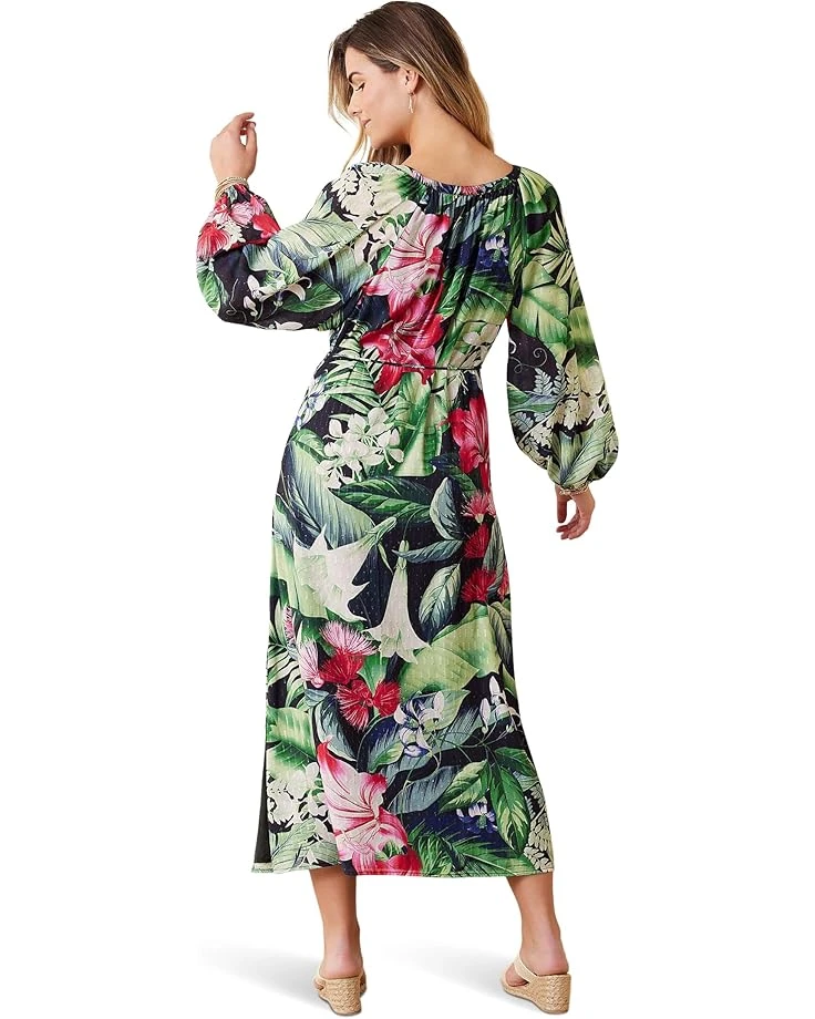 Tommy Bahama Celebration Tropical Long Sleeve Maxi | Dresses 2 Tommy Bahama Celebration Tropical Long Sleeve Maxi | Dresses - Image 2