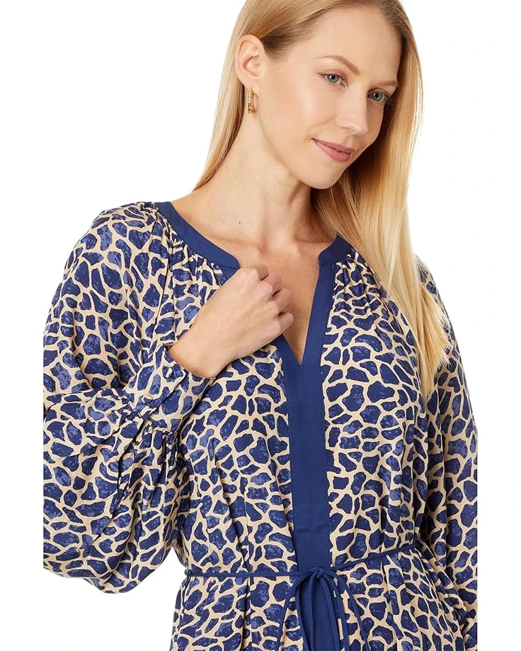 Tommy Bahama Safari Spots Long Sleeve Midi Dress | Dresses 3 Tommy Bahama Safari Spots Long Sleeve Midi Dress | Dresses - Image 3