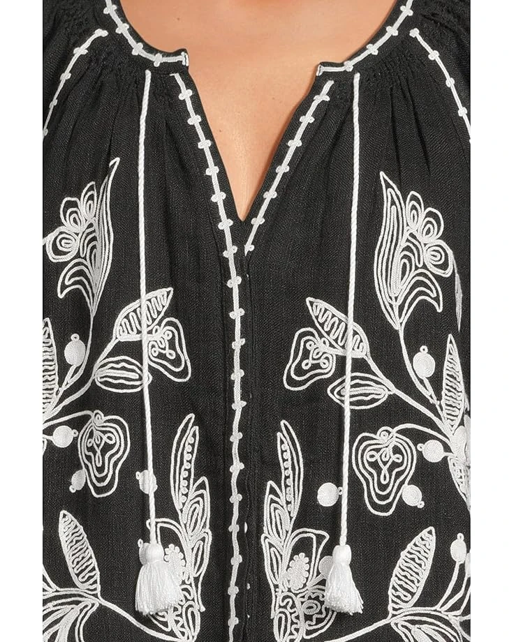 Tommy Bahama Linen Gauze Tunic Dress | Swimwear 4 Tommy Bahama Linen Gauze Tunic Dress | Swimwear - Image 4